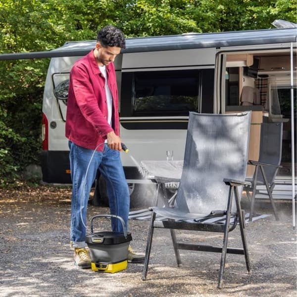 Fällbar lågtryckstvätt OC3 KARCHER - Fällbar - Trådlös - Flöde 2l/min