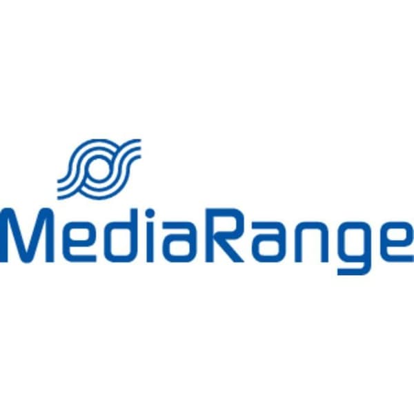 CD/DVD-pung - MediaRange - Box93 - 200 plader - Syntetisk - Sort