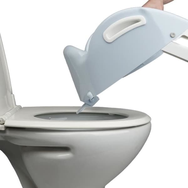 THERMOBABY Toalettstolssits kiddyloo® - Blå blomma