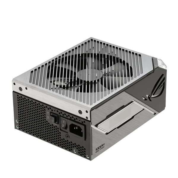 ASUS ROG Thor Platinum III 1000W 80 PLUS Platinum modulær PC strømforsyning sort og grå