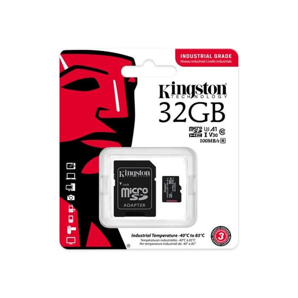 Micro SD-minneskort med adapter Kingston SDCIT2-32GB