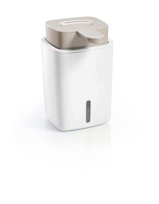 Sæbedispenser - TESCOMA - 903610 - 270 ML - Holdbart plastik - Hvid