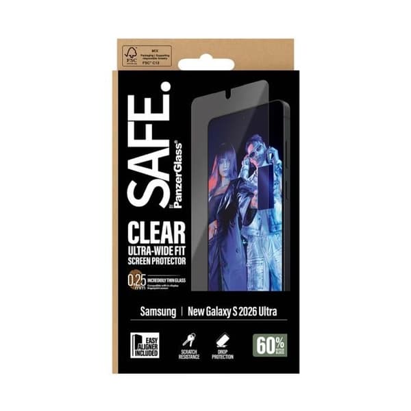 SAFE av PanzerGlass Protector Samsung S26 Ultra