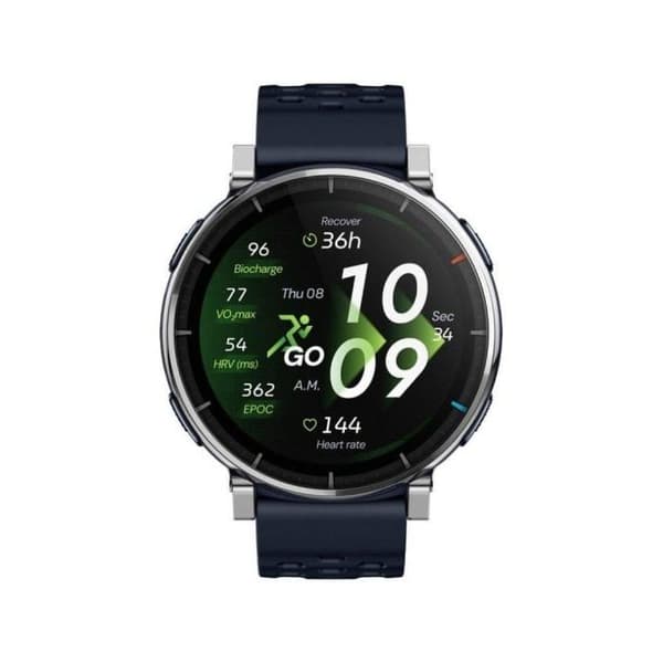 Amazfit Active 3 Premium GPS NFC Bluetooth 45mm AMOLED Vandmodstand 5ATM Blå