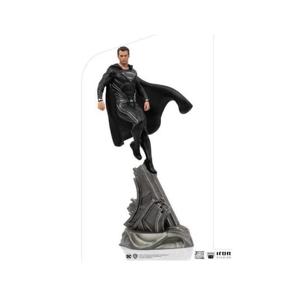 Statue Superman Sort kunst 1/10