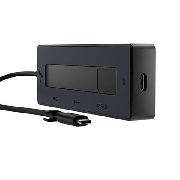 HP HUB USB-C 4 I 1 GRÅ