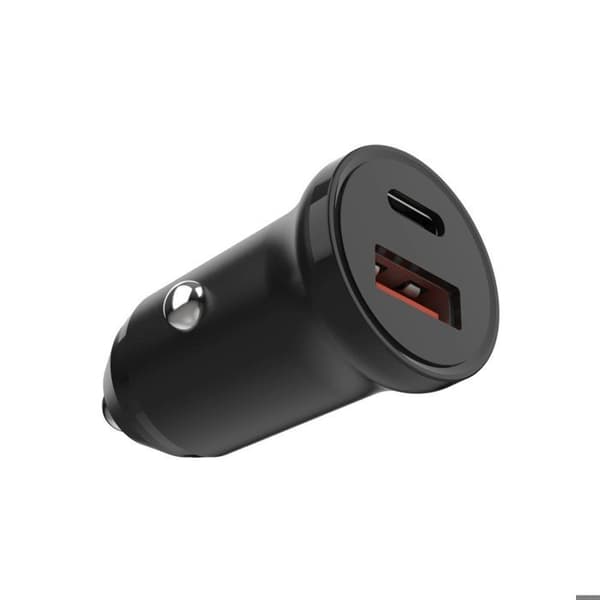 Bil laddare - FIXED - FIXCC20N-CU-BK - USB - Type-C - 20 W