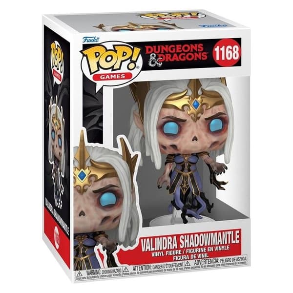 Funko - Dungeons & Dragons - Figurine POP! Valindra Shadowmantle 9 cm