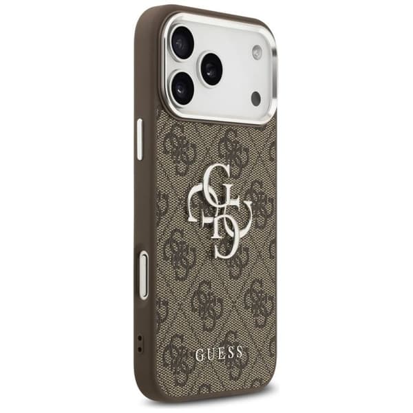 Coque Guess Hardcase Big 4G Logo Classic Logo til iPhone 17 Pro Max - Brun