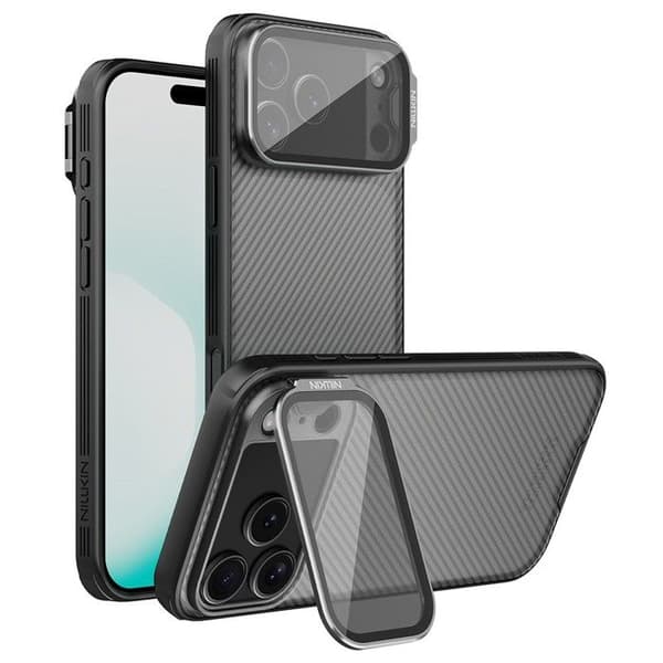 Cover til iPhone 17 Pro Max - TPU+PC, Transparent