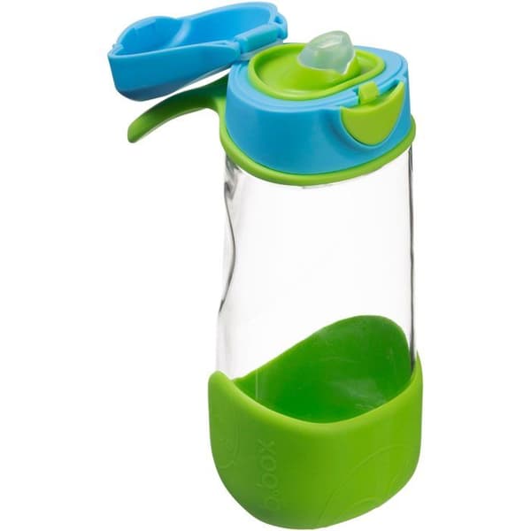 Sportflaske - B.BOX - 450 ml - Blå/Grøn - Barn - Unisex