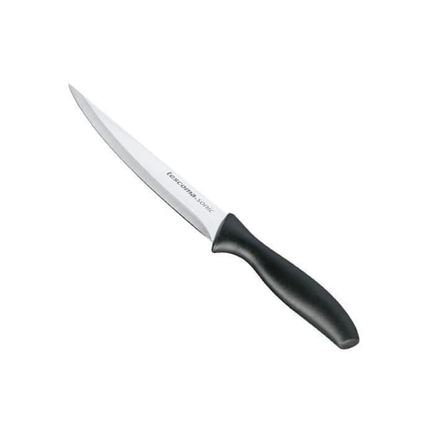 Tescoma 862008, Universalkniv, 12 cm, Rustfrit stål, Rustfrit stål, Sort, Plastik