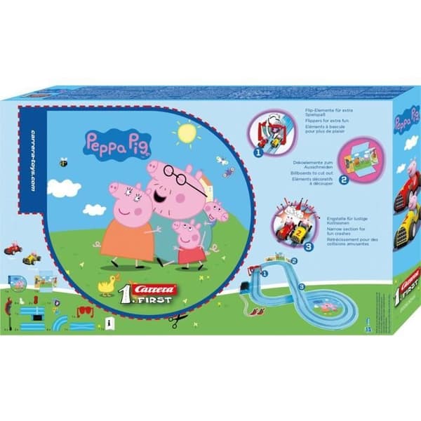 Peppa Pig Såpbubblor Race Cirkus av Loppet