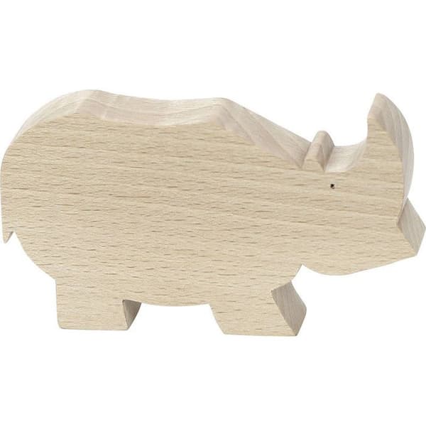 Næsehorn Pompon - 8,5 x 5 x 2 - Beige