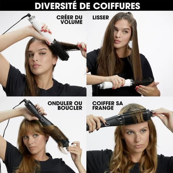 GHD Duet Blowdry 2-i-1 blæsebørste sort