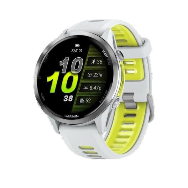 Garmin Forerunner 970 GPS-ur Titanium Hvidsten/Gul