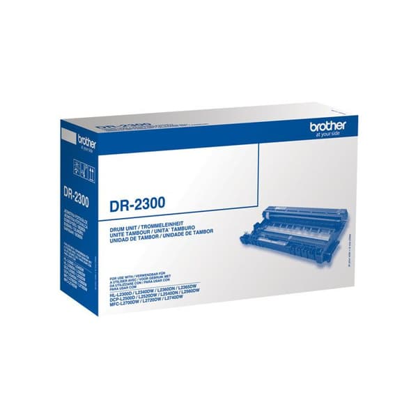 BROTHER Tromle DR-2300 - Sort