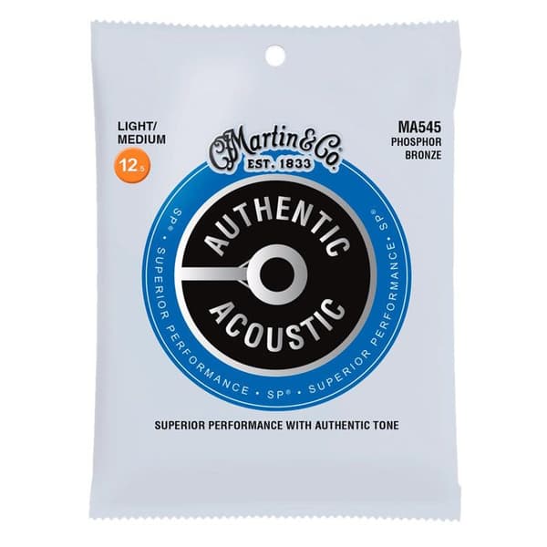 Martin Strings MA545 AUTHENTIC SP 92/8 Phosphor Bronze Bluegrass