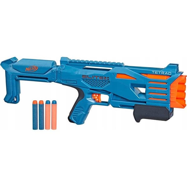Nerf - Leksak Blaster Elite 2.0 Tetrad Qs-4 Nerf