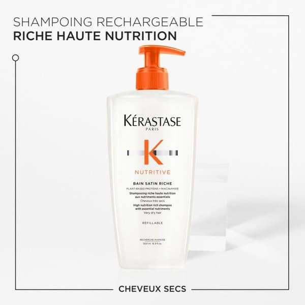 Bain Satin Riche Nutritive Kérastase 500ml