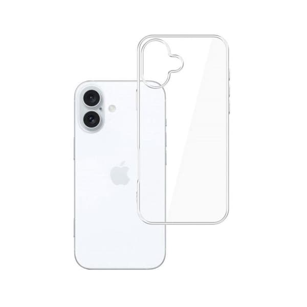 3MK Coque ClearCase til iPhone 16 Transparent