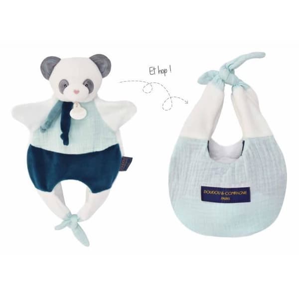 Doudou - Doudou et Compagnie - Panda - Grøn - 30 cm