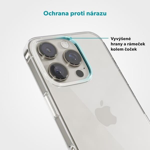 Epico Hero-skala för iPhone 16 Pro Max - Transparent