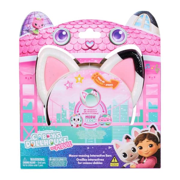 Interaktiv hårbøjle - SPINMASTER - 6074336 - Rosa - 20+ lydeffekter og lys - 3 Meow Tech tilstande