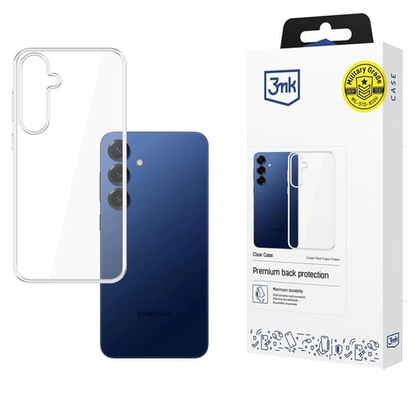 3mk Clear Case til Samsung Galaxy S25 FE - Transparent