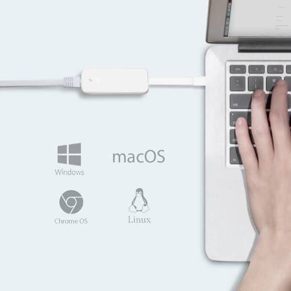 TP-LINK UE300C netværksadapter 10 / 100 / 1000 MBit/s USB-C®