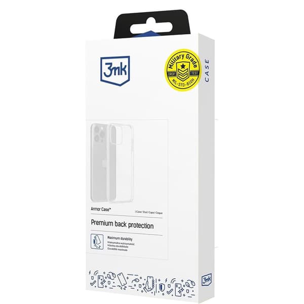 3mk Armor Case för Google Pixel 9 Pro XL - Transparent