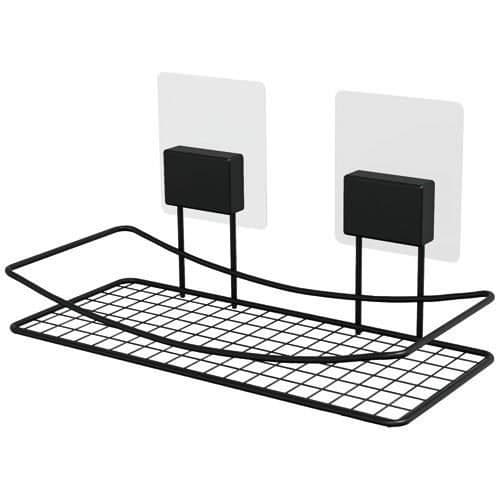 Badeværelseshylde - COMPACTOR - Sort Magic - 25x11,5x15 cm