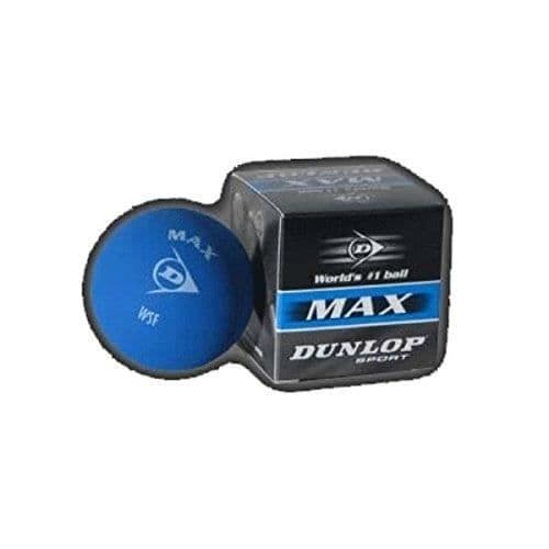 DUNLOP Intro Squash Bold (Sæt af 3), Sort, One Size