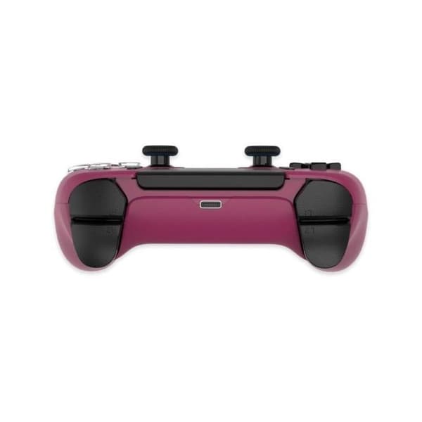 Spilcontroller - TRADE INVADERS - PS5 LED - Cherry Red - 1000 mAh - Joysticks med Hall-effekt