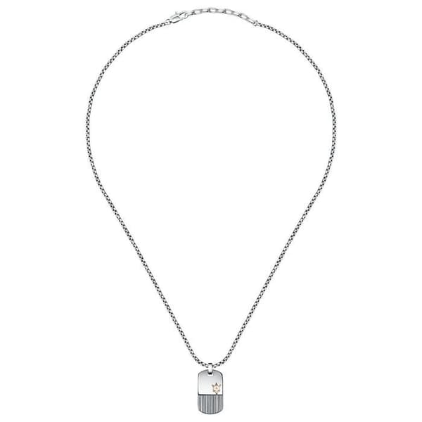 Collier MASERATI i Tvåfärgad Stål