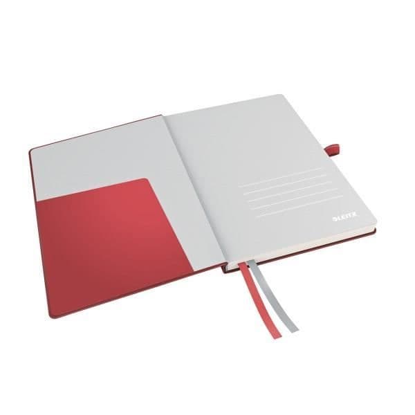 LEITZ Cahier COMPLETE A5 Linjeret Rød