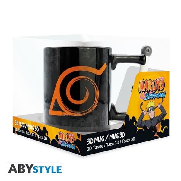 Kunai Konoha 3D-mugg - Naruto
