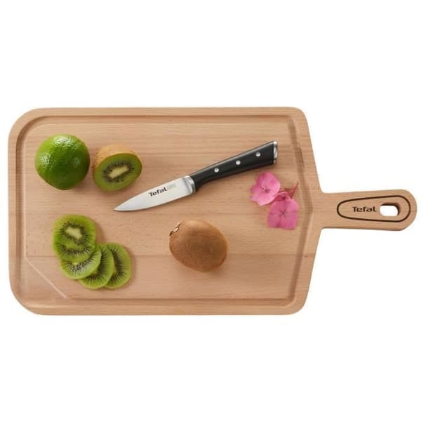 Kokkekniv - TEFAL - K2320514 - 8,93 cm - Rustfrit stål - Sort