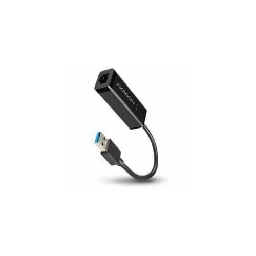 USB 3.0 Adapter - GENERISK - Axagon ADE-SR - RJ-45 - Gigabit Ethernet - Sort