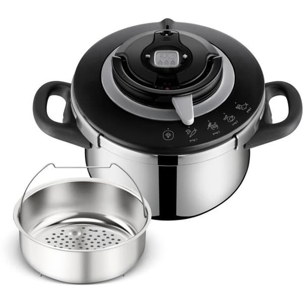Trykkoger - TEFAL - Clipso CHEF - 4,5 l - Rustfrit stål - 4 madlavningsprogrammer