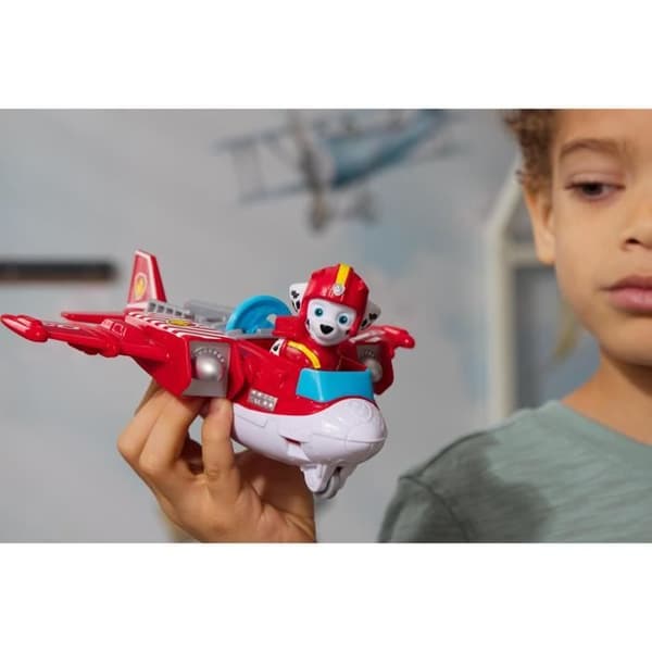 SPIN MASTERVEHIKEL + FIGUR MARCUS LUFTRÄDDNING La Pat' Patrouille