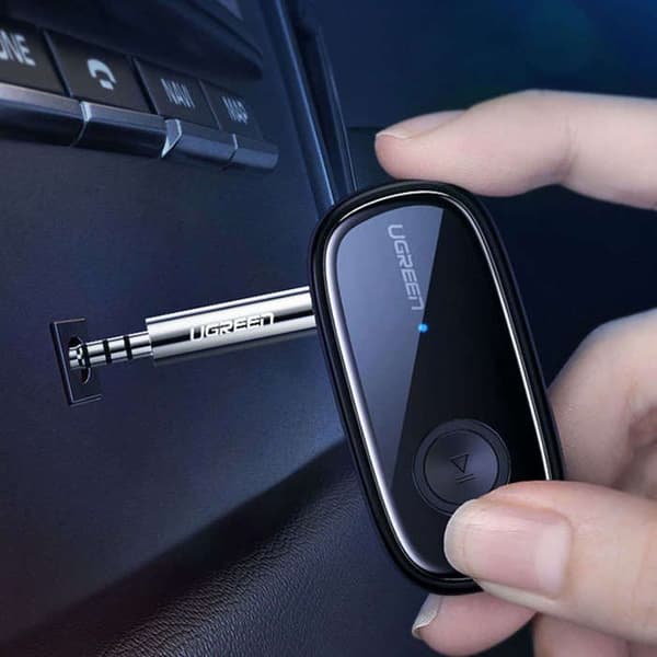 Bluetooth-adapter - UGREEN - CM279 - Bluetooth 5.0 - Inbyggd mikrofon - 9 timmars batteritid