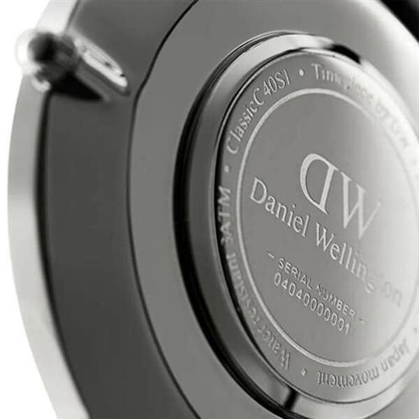 Ur - DANIEL WELLINGTON - St Andrews - Rustfrit stål - Læder - 40mm diameter