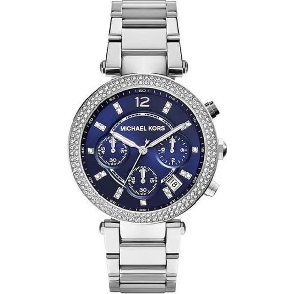 Ur - Michael Kors - MK6117 - Quartz - Rustfrit stål - 39 mm - Blå