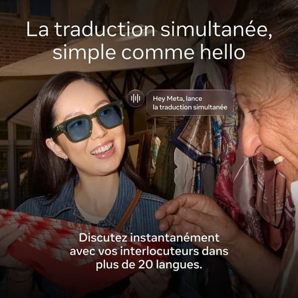 AI Meta Adventurer Standard Klassisk Sort Smartbriller