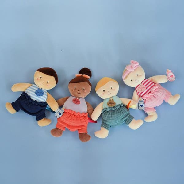 Doudou Dukke "Les Petits Loulou" – 1 Tilfældig Model