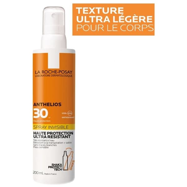 La Roche-Posay Anthelios SPF30 usynlig spray 200ml