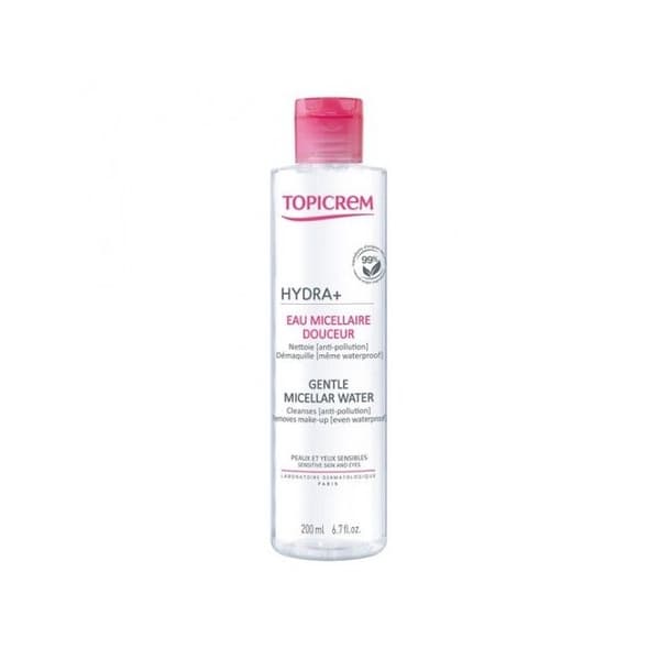 Topicrem hydra+ micellärvatten mjukhet 200ml
