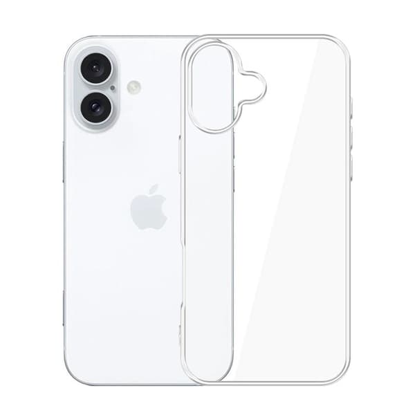 3MK Coque ClearCase til iPhone 16 Transparent