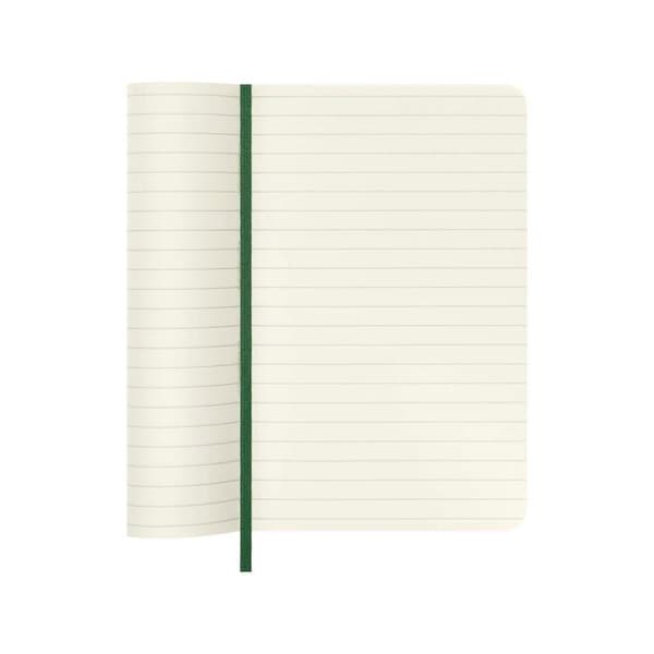 Klassisk notesbog - Classic Collection - Myrtegrøn - Blød omslag - Elastisk lukning